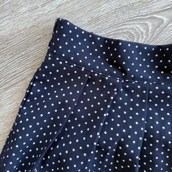 Fabulous Vintage 90s Navy and White Polka Dot Shorts - Picture 5 of 7